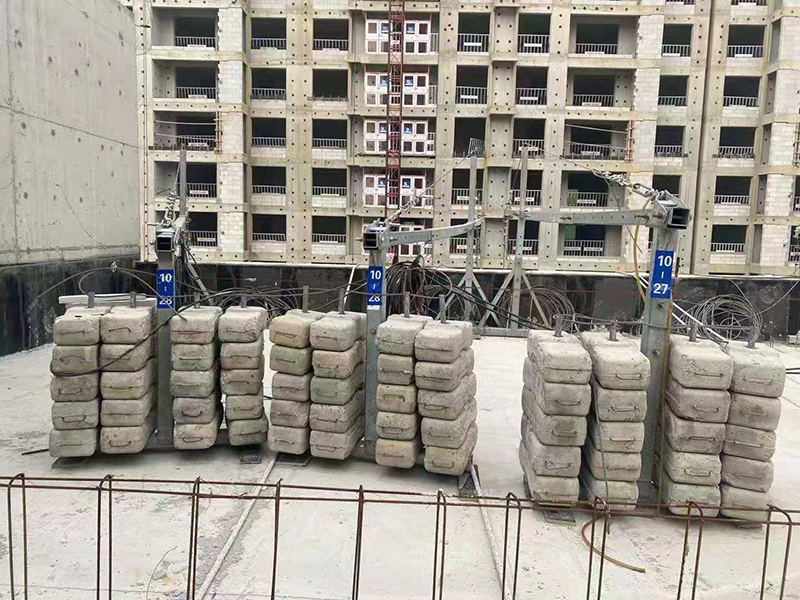 有挑檐建筑如何使用吊籃